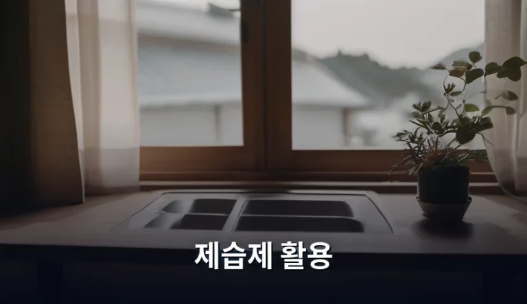 눅눅한 집안 공기 잡는 제습제 활용 노하우