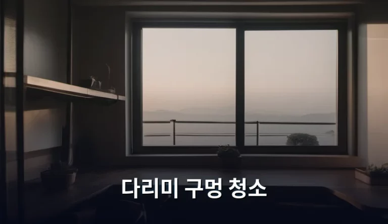 다리미 구멍 청소 방법과 찌든 때 제거 꿀팁