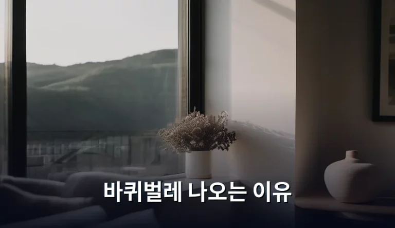 바퀴벌레 나오는 이유와 예방 방법 정리