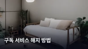 현명하게 끝내기: 구독 서비스 해지 방법 A to Z 완벽 가이드