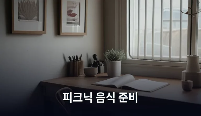 성공적인 야외 나들이를 위한 피크닉 음식 준비 가이드