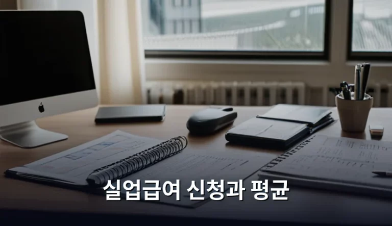 실업급여 신청과 평균 임금 산정 및 수급 가이드
