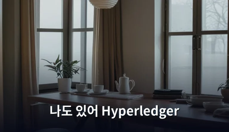 나도 있어 Hyperledger 엔터프라이즈 블록체인 도입 가이드
