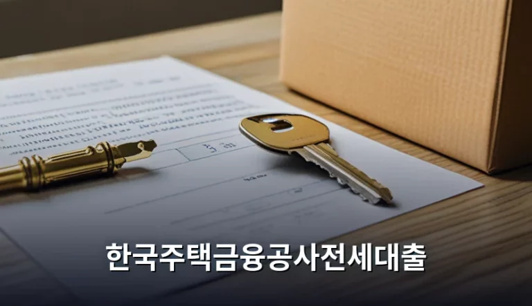 한국주택금융공사전세대출 신청 조건 및 이용 가이드