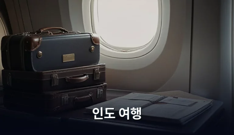 인도 여행 비자부터 지역별 특징까지 상세 가이드